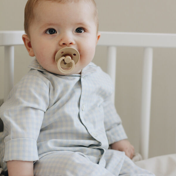 Classic PJ Suit, blue gingham Classic PJ Suit, blue gingham, Lalaby