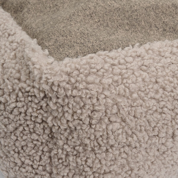 Nuna Dog bed, taupe, Drew's Dogwear
