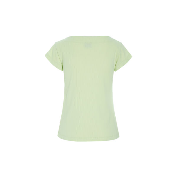 Naibu rib t-shirt, lime cream, BITTE KAI RAND