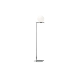 Flos IC F1 floor lamp, chrome, Flos