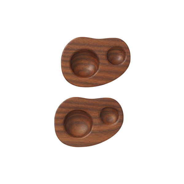 Cairn natureg Holder 2 stk., dark brown, Ferm Living