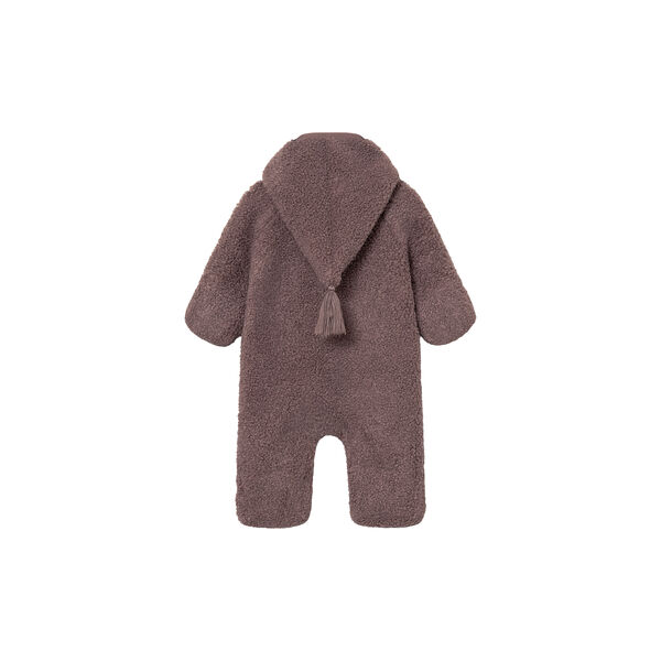 MATADEL Teddyfleece Jumpsuit, peppercorn plum, Mini A Ture