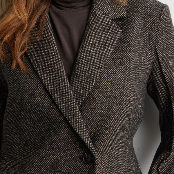 Emi New Fitted Blazer, demitasse, Second Female