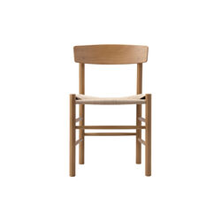 J39 Mogensen Chair, vintage lacquered/natural, Fredericia Furniture