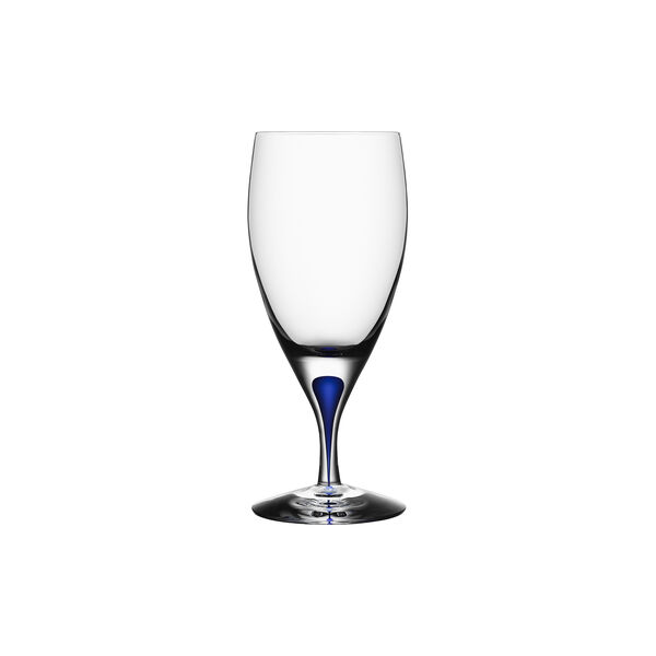 Intermezzo Blue Icewater Glass, Orrefors