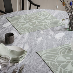 EASTER RUSTIC Placemats, light green, Georg Jensen Damask