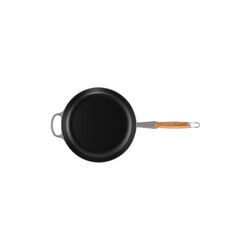 Signature Frying Pan with Wooden Handle Ø 28 cm, flint, Le Creuset