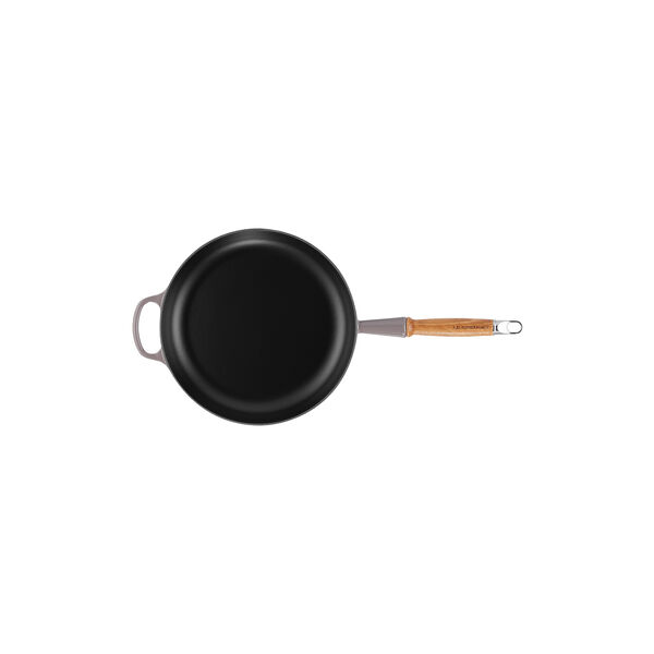 Signature Frying Pan with Wooden Handle Ø 28 cm, flint Signature Frying Pan with Wooden Handle Ø 28 cm, flint, Le Creuset