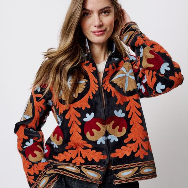 Claudia Jacket, asphalt, Moliin