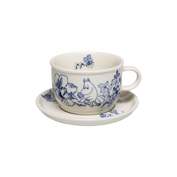 Haru Cup & saucer set, Moomin Arabia
