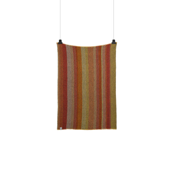 FRI Half Size Throw, summer red, Røros Tweed