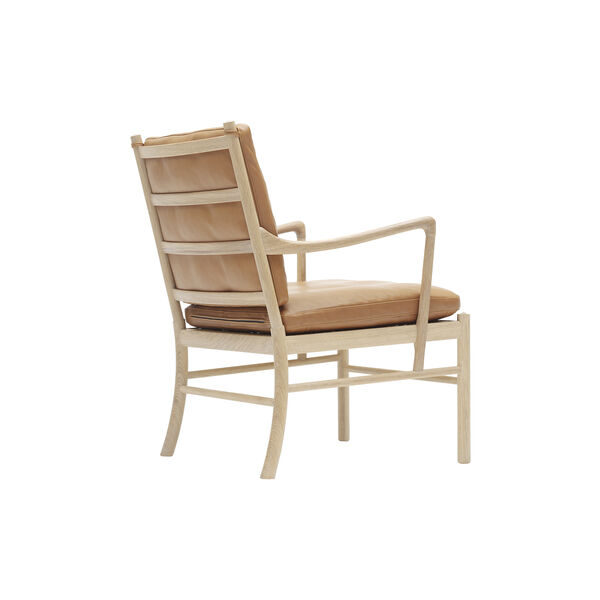 OW149 Colonial Chair, soap treated oak/Thor 307, Carl Hansen & S&oslash;n
