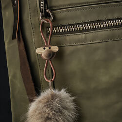 Monkey Keychain, gold, Kay Bojesen Denmark