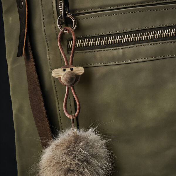 Monkey Keychain, gold, Kay Bojesen Denmark