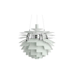 PH Artichoke, dusty green/high lustre chrome plated, Louis Poulsen