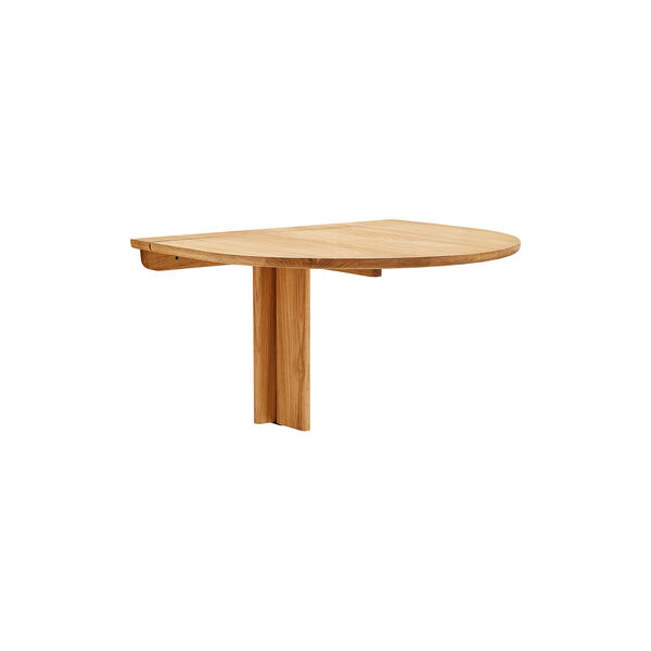 Trefoil Folding Wall Table, oak, Form & Refine