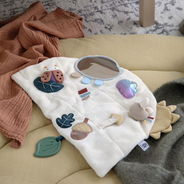 Woodland Soft Activity Panel, multi colour Woodland Soft Activity Panel, multi colour, Sebra