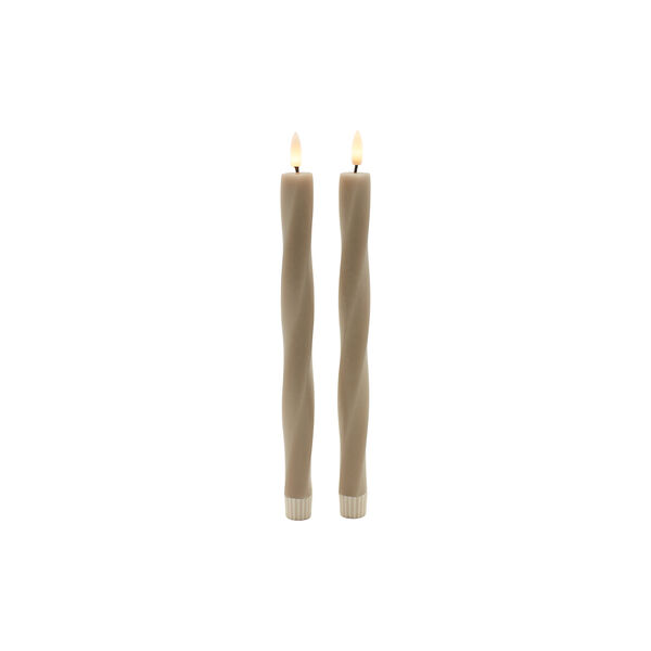 Sille Twist LED light, light caramel, Sirius Home