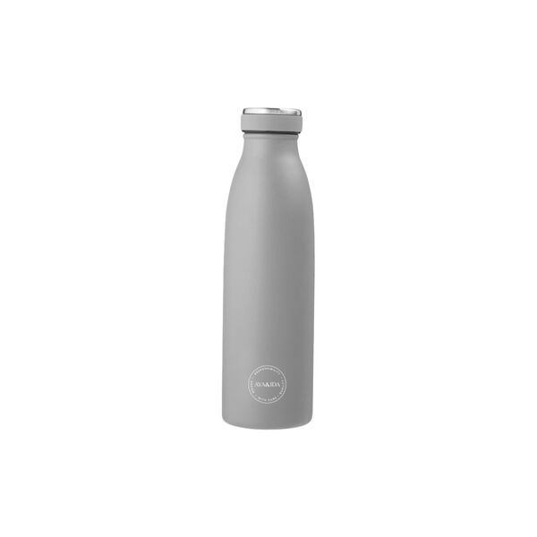 Drinking bottle, light grey, AYA&IDA