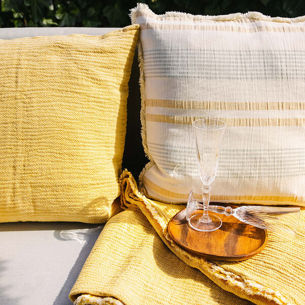 Thyme Throw, yellow, ELVANG