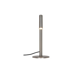 Makoto Table Lamp, satin chrome, Design For The People
