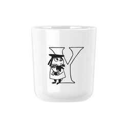 Moomin ABC Cup Y, moomin white, RIG-TIG