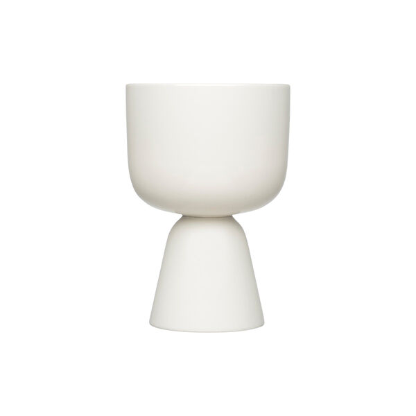 Nappula Flowerpot small, white, Iittala