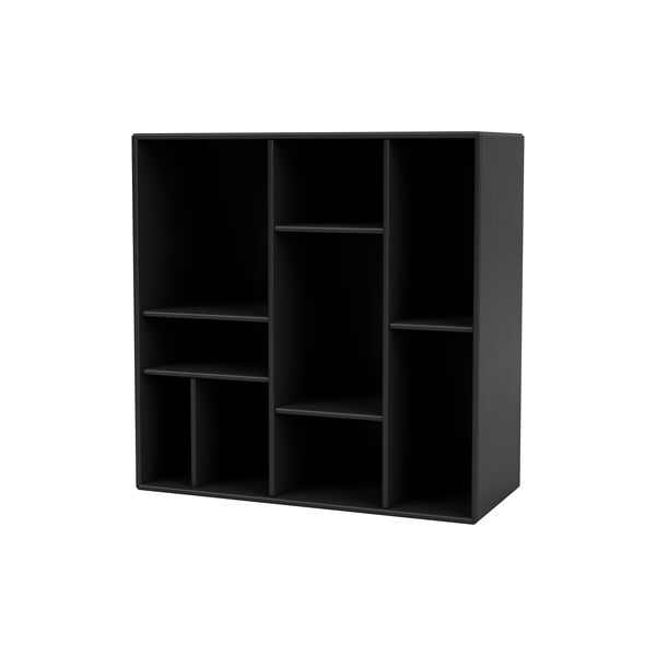Montana 1613 Shelf with Wheels, 05 black, Montana Furniture