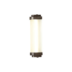 Cabin LED Wall Light 27 cm, weathered brass/frosted, Original BTC
