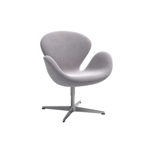 Swan&trade; 3320 Lounge Chair, grey/beige 0118, Fritz Hansen