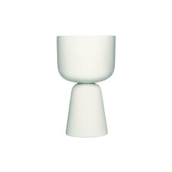 Nappula Flowerpot large, white, Iittala