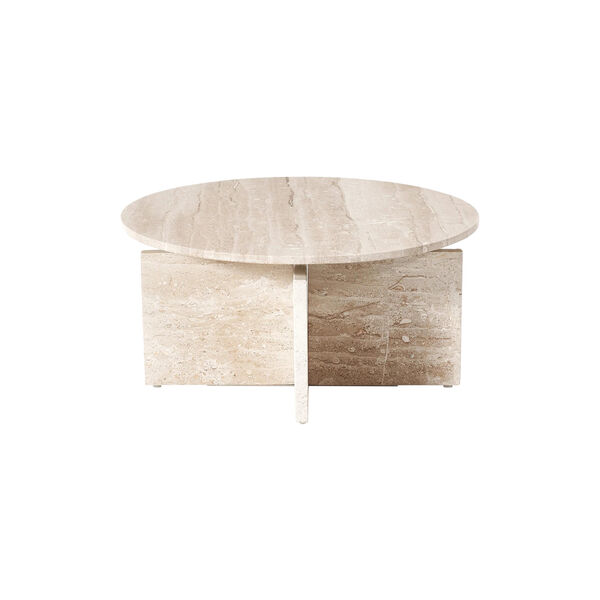 Marisa Coffee Table, travertine beige Marisa Coffee Table, travertine beige, Westwing Collection
