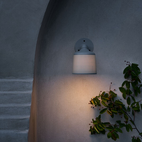 VIPP551 Outdoor Wall Spot, light grey, Vipp