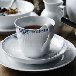 Princess High Handle Cup and Saucer 24 cl, Royal Copenhagen
