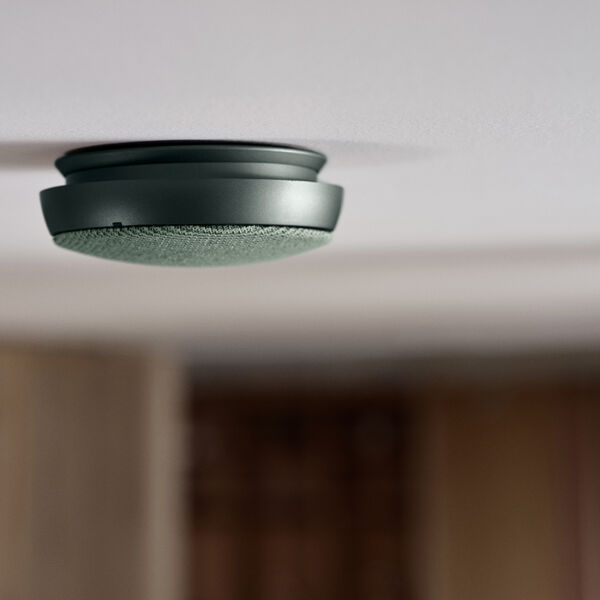 Optical smoke alarm, green, Jacob Jensen