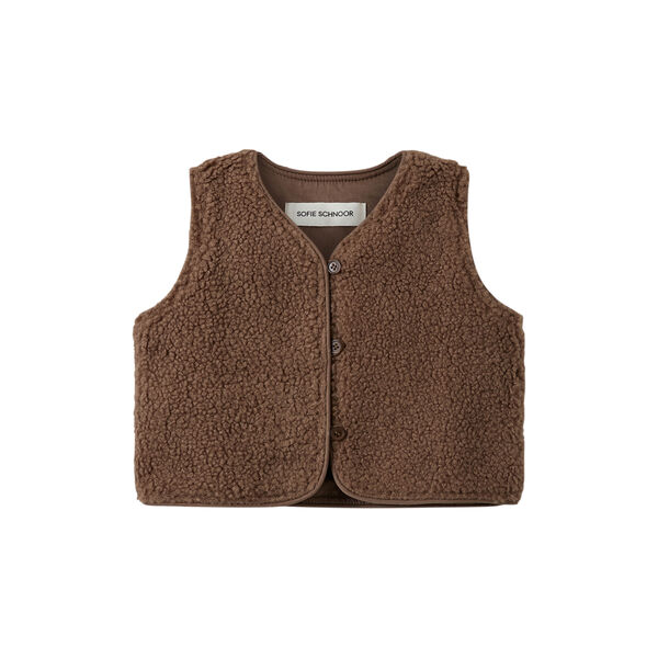 RebaKB Vest, light brown, Sofie Schnoor