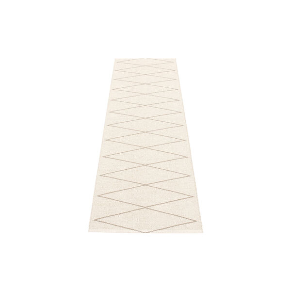 Max Plastic Rug, mud/vanilla, Pappelina