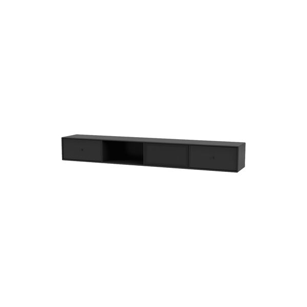 OCTAVE VII TV Bench, 05 black, Montana Furniture