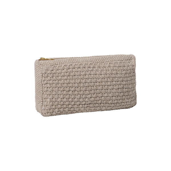 Knitted Clutch Petra, tiger melange, By LOHN