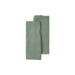 Napkin Herringbone twill 2 pcs., green, EKTA Living