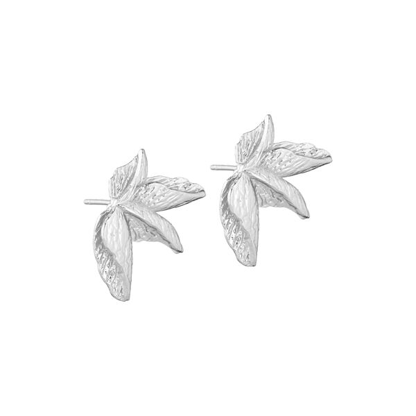 Vilde earrings, silver plated, Pure by Nat