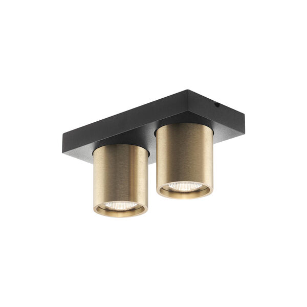 FOCUS MINI 2 Ceiling Spotlight, brass, LIGHT-POINT