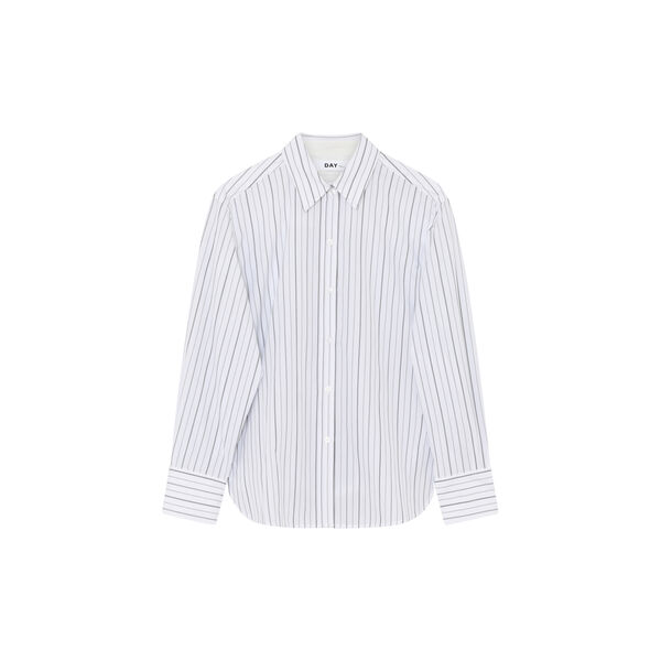Stanley Refined stripes, bright white Stanley Refined stripes, bright white, DAY Birger ét Mikkelsen