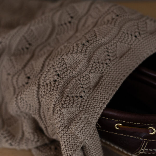 Knitted Bag, khaki, By LOHN