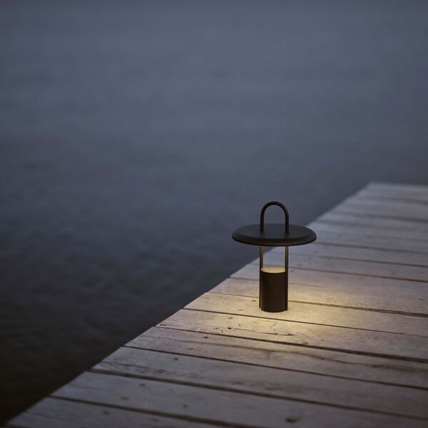 Pier portable LED lamp, black, Stelton