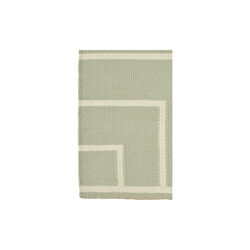 Rug VK-1, olive/white, NORDICMODERN