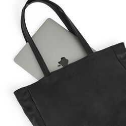 MorganMBG Shopper Soft Vintage, black w/br. gold, Markberg