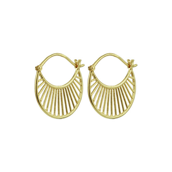 Daylight Earring, gold Daylight Earring, gold, Pernille Corydon Jewellery