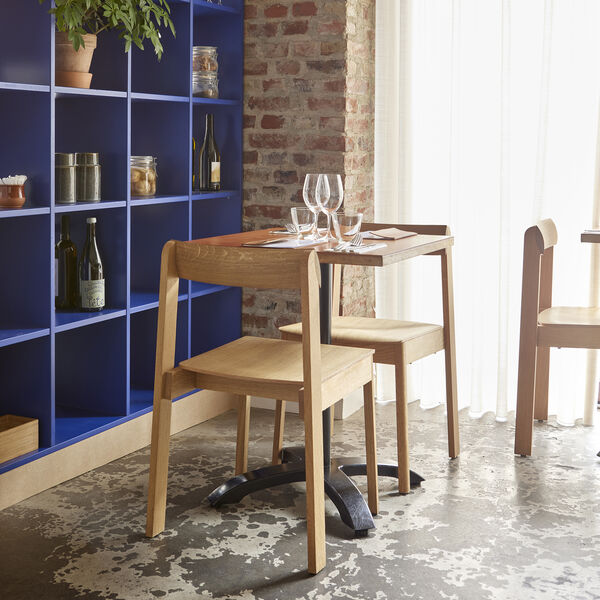 Blueprint Chair, white oak, Form & Refine