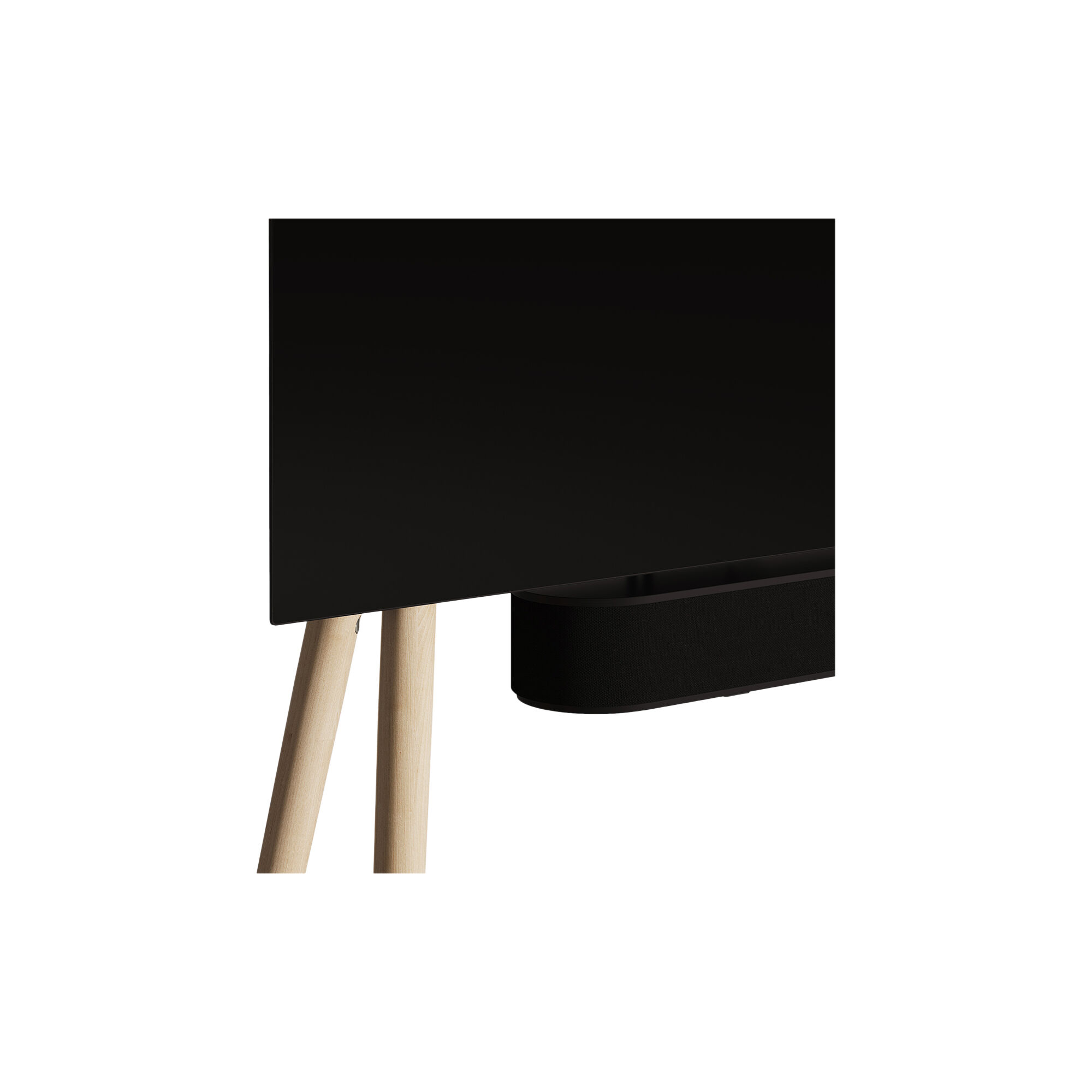 JALG TV STAND /BIRCH BLACK 42〜55inch BIRCH / BLACK 42